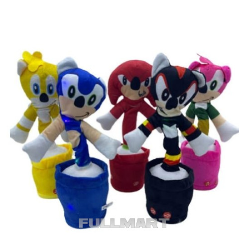 Танцующий соник Dancing Sonic повторяет звуки синий